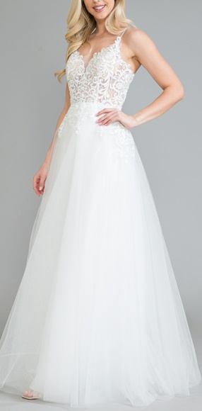 New formal wedding gown evening bridal dress - Picture 1 of 7